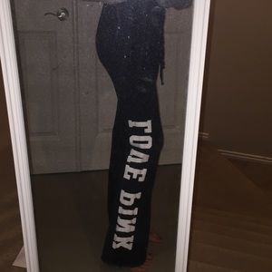 DARK GREY PINK SWEATS